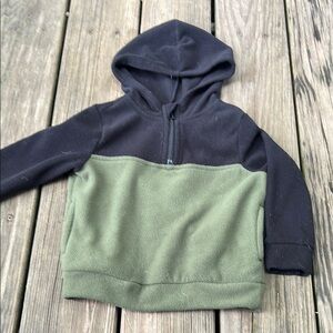 Fleece Half zip Hoodie
